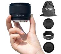 VILTROX AF 25mm F1.7 E Lens for Sony E Mount APS-C Cameras, STM Autofocus Wide-Angle Prime Lens with Large Aperture for ZV-E10 A6400 A6600 FX30 A6100 A7C A7CII A7CR, Lightweight and Compact