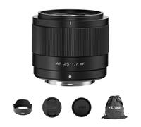 VILTROX AF 25mm F1.7 XF Lens for Fujifilm X Mount Cameras, 25/1.7 XF STM Autofocus Wide-Angle Prime Lens with Large Aperture for X-T30 X-S10 X-E4 X-T5 X-T200 X-T4