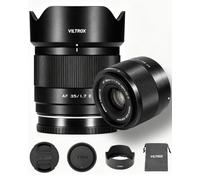 VILTROX AF 35mm F1.7 Air STM Auto Focus Large Aperture APS-C Portrait Prime Lens for Sony E-Mount Camera, Compatible with Sony Mirrorless Cameras ZV-E10 II ZV-E10 a6700 a6600 a6400 FX30