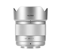 VILTROX AF 35mm F1.7 APS-C Auto Focus Camera Lens, Silver (for Fuji XF)