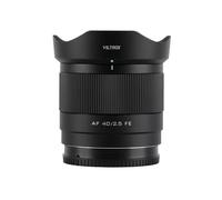 VILTROX AF 40 mm F2.5 Lens for Sony E-Mount (Fixed Focal Length, 40 mm, F2.5, Full Format, Suitable for Sony Camera a7 a7II a7III a7IV a7R a7RII a7RIII a7RIV a7RV a7S a7SII a7SIII a1 ZV-E1) Black
