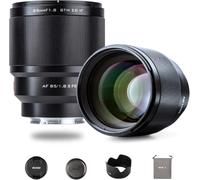 VILTROX AF 85mm F1.8 II STM Auto Focus Large Aperture Full Frame Golden Portrait Prime Lens for Sony E-Mount Cameras, Compatible with Sony a7IV a7V a7III a7CII a7RV a7SIII ZV-E10II ZV-E10 a6700 a6600