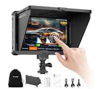 VILTROX DC-L1 Camera Field Monitor Touchscreen External 600Nit 7 Inch 1280x800 IPS 4K HDMI 3D LUT with Battery Sunshield for Sony Canon Nikon Fuji DSLR