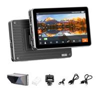 VILTROX DC-X2 Camera Field Monitor 2000 Nits High Brightness Touchscreen 6 Inch DSLR Monitor with 1920x1080 IPS 4K HDMI Loop in/Out 3D LUTs Waveform Video Peaking Focus Assist Battery&Sunshade Hood