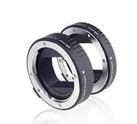 VILTROX DG-NEX Auto Focus AF Macro Extension Tube Ring Set 10mm,16mm Metal Mount Tube Compatible with Sony E Mount Mirrorless Cameras A9 A7III A7RII A7III A7II A7R A7 A6300 A6500 A6300