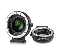 VILTROX EF-EOS M2 Speed Booster 0.71x Auto Focus Lens Mount Adapter Compatible with Canon EF Lens to Canon EOS EF-M Mount Camera EOS-M M200 M6 M5 M50 M100