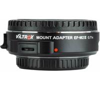 VILTROX EF-M2 II 0.71x Speed Booster Adapter MFT for EF mount Lens to Micro 4/3 Cameras GH6 GH5M2 BMPCC 4K GH4 GH5 G100 G95 G85 OM-1 EM-10 EM-5