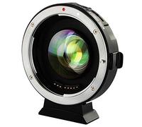 VILTROX EF-M2II Lens Adapter, EF to M4/3 Mount Auto-Focus Speed Booster Adapter for GH6 GH5M2 BMPCC 4K GH4 GH5 G100 G95 G85 OM-1 EM-1 E-M1X E-M1 iii E-M5 iii E-M10 iv E-M10 iii
