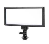VILTROX L132T 0.78"/2cm Ultra Thin CRI95 5600K/3300K LED Video Light Dimmable Flat Panel On-camera Light Pad for Canon Nikon Pentax Olympus Samsung Panasonic DSLR Cameras DV Camcorders with Battery