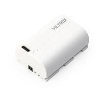VILTROX LP-E6 LP-E6N LP-E6NH 2400mAh Replacement Battery with USB Type-C Fast Charging Rechargeable Camera Batteries Compatible with Canon EOS R5 R6 R6II R7 5D II III IV 6D 6DII 70D 80D 90D