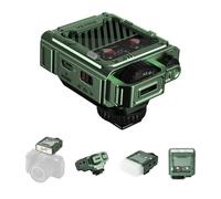 VILTROX Spark Z3-N TTL Camera Flash for Nikon, GN16 6500K On-Camera Flash Speedlite with 7 Power Levels, 650 Full-Power Flashes, 1s Recycle, 26Ws Output, 3.7V/1800mAh Li-ion Battery, Softbox (Green)