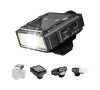 VILTROX Spark Z3 TTL Camera Flash for Sony, GN16 6500K On-Camera Flash Speedlite with 7 Power Levels, 650 Full-Power Flashes, 1s Recycle, 26Ws Output, 3.7V/1800mAh Li-ion Battery, Softbox (Gray)