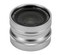 VILTROX Wide Conversion Lens, 0.8x WCL-X100 VI Auto Recognition Wide Angle Additional Lens for Fuji X100VI X100V X100F, Silver