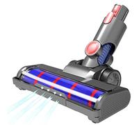 Viluona Vacuum Soft Roller Brush Head Replacement for Dyson V7 V8 V10 V11 V15 Hardwood Floor Attachment with 4 LED Lights [v10 Slim, v12, sv18, Ball Series Not Compatible]