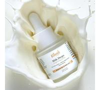 Vilvah Milk Drops Brightening Serum 20ml with Rice Milk and Alpha Arbutin for Dark Spots, Pigmentation and Even Skin Tone