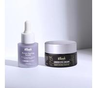 Vilvah Night Repair Kit - Evening Skin Care Set with Better Ageing Serum & Under Eye Cream for Nighttime Routine
