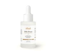 Vilvah Store Milk Drops Brightening Serum Formulated With Rice Milk Extract, Marine Algae Extract, Alpha Arbutin, Fades Scars, Brightens Skin & Even Skin Tone For All Skin Type, 40ml