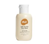 Vilvah Store Milk Powder Face Wash | Gentle Exfoliation & Deep Cleansing | Enriched with Rice Milk, Rice Silk,Rice Powder | For Normal to Oily & Acne Prone Skin | Unscented | Men & Women | 50G