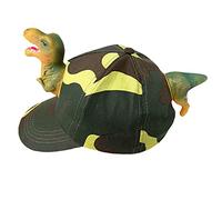 VilyR Adults Cartoon Baseball Cap 3D Animal Design Sun Hat for Parent(L/56-58cm, Camouflage Dinosaur)