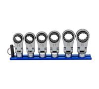 Vim 6 PC. 12PT Nano Flex Offset RATCHETING Attachment Set - 3/8" Drive (14-19MM)