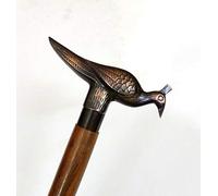 Vimal Nautical Copper/Black Peacock Victorian Handle Handmade Brass Wands-Walking Cane-Walking Stick-Canes