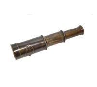 Vimal Nautical Decor Nautical Captain's Black Antique Spyglass Telescope 6.5".Brass Made Antique Finish Small Telescope