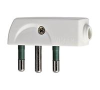Vimar 00207.B Plug 2P+T 16A Spa17, White
