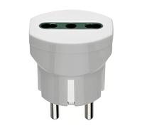 Vimar 00301.B Triple Adapter German/French Dual Voltage 10/16A White