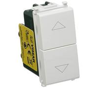 VIMAR 0r14062 Two Buttons 1P No + No10 A, White