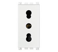 VIMAR 0r19203.b Plug 2P + T 16 A P17/11, White