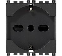 VIMAR 0r19210 Universal 2P + T 16 A Socket, Grey