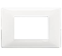 VIMAR 3 Module Faceplate - Snow