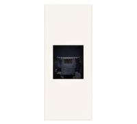 Vimar 30320.B Line RJ11 Socket, 6 Positions 4 Contacts (6/4), Screw Terminals, 2.2 x 5.3 x 2.8 cm, White