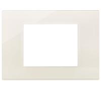 Vimar 30653.41 Series Plate Line 3 Modules, Technopolymer, Reflex Hemp