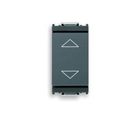 Vimar idea Series - 1-Pole Switch Button 10a Grey