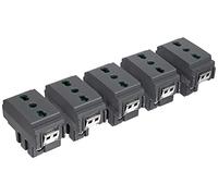 Vimar Idea Series Socket, Sicury of 5)-Grey