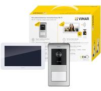 Vimar K42955 WiFi 7" Wireless Hands-Free 7" RFID Audiovide License Plate Power Supply Complete with Wall Mount Brackets