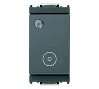 Vimar Series Idea - 1 Pole Open Contact 10A Generic Luminous Grey