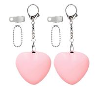 VIMAZ 2Pcs Rechargeable Purse Light Handbag Lights,2" Bag Light for Purse,Pink Heart Touch Sensing Purse Lights,Purse Must Haves Accessories for Women,Mini Night Lights for Christmas Gifts