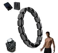 vimaz Hematite Bracelet Men, 2026 New Hematite Bracelet - Natural Way To Reclaim Your Masculine Edge, Adjustable Hemys Legendary HematiteFor Men - Inspired By Roman Generals & Viking Warriors (1)