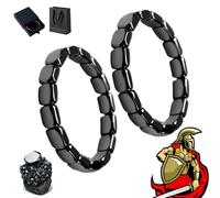 vimaz Hematite Bracelet Men, 2026 New Hematite Bracelet - Natural Way To Reclaim Your Masculine Edge, Adjustable Hemys Legendary HematiteFor Men - Inspired By Roman Generals & Viking Warriors (2)