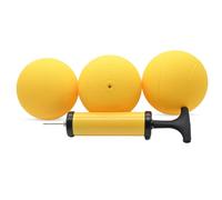 Viminston Spike Pro Replacement Balls 3-Pack Competitive Balls Set with Pump Mini Volleyball