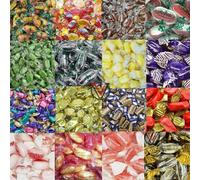 VIMIX SUGAR FREE Hard Boiled MIXED Sweets Bag - PICK and MIX QUALITY ASSORTED WRAPPED SWEETS (1kg)