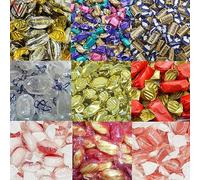 VIMIX SUGAR FREE Hard Boiled Sweet - PICK & MIX QUALITY ASSORTED WRAPPED SWEETS Bag (All Mixed, 1kg)