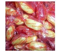 VIMIX SUGAR FREE Hard Boiled Sweet - PICK & MIX QUALITY ASSORTED WRAPPED SWEETS Bag (Rhubarb & Custard, 1kg)