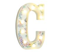 Vimlits Light Up Letters for Girls, Unicorn Gifts for Girls Bedroom LED Letter Lights Warm White Alphabet Sign Birthday Party Decorations Night Light Christmas Valentine Wall Table Decor - C