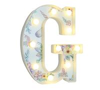 Vimlits Light Up Letters for Girls, Unicorn Gifts for Girls Bedroom LED Letter Lights Warm White Alphabet Sign Birthday Party Decorations Night Light Christmas Valentine Wall Table Decor - G