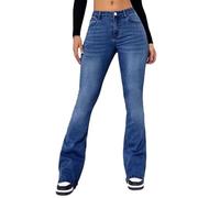 Vimlo Celestias Lift Jeans, Celestias Jeans, Womens Curvy High Waist Tummy Control Stretch Butt Lifting Flare Skinny Jeans