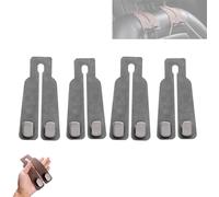 Vimlo Tekiep Car Seat Hooks, Car Seat Back Storage Hook, Double Hook Holder for Convenient Storage, Car Headrest Hooks for Purses and Bags(4pcs Gray)