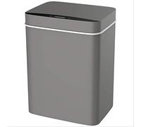 Vimmor 15l Intelligent Trash Can Touchless Induction Motion Kitchen Trash Bin Wide Opening Eco-friendly Waste Garbage Bin Gray 15L